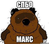 спбо макс