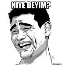 niye deyim? 