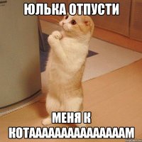 юлька отпусти меня к котааааааааааааааам