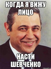 когда я вижу лицо насти шевченко