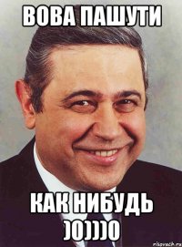 вова пашути как нибудь )0)))0