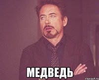  медведь