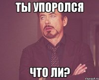 ты упоролся что ли?