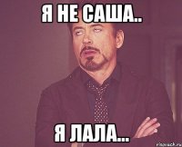 я не саша.. я лала...