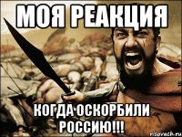 моя реакция когда оскорбили россию!!!