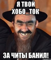 я твой хобо_ток за читы банил!