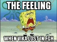 the feeling when vikа lost in fgh