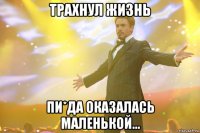 трахнул жизнь пи*да оказалась маленькой...