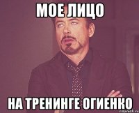 мое лицо на тренинге огиенко