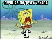 лучшая подруга уехала :(