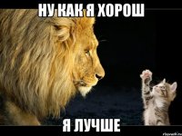 ну как я хорош я лучше