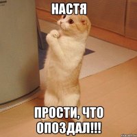 настя прости, что опоздал!!!