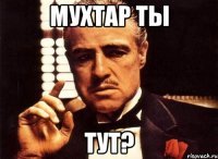 мухтар ты тут?