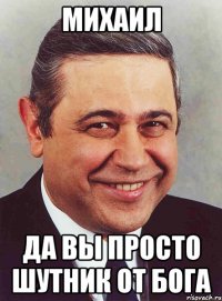 михаил да вы просто шутник от бога