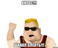 витос!!! шакал блеать!!!