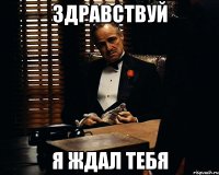 здравствуй я ждал тебя