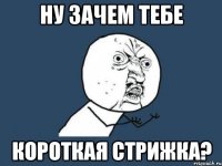 ну зачем тебе короткая стрижка?