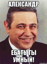 александр ебать ты умный!