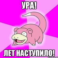 ура! лет наступило!