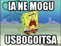 ia ne mogu usbogoitsa