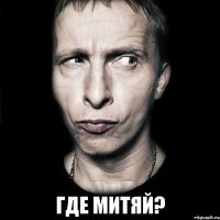  где митяй?