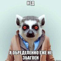 нед я обределенно еже не збагоен