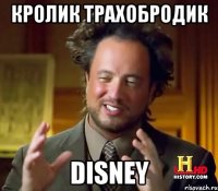 кролик трахобродик disney