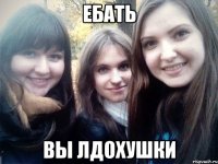 ебать вы лдохушки