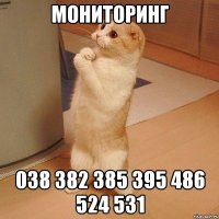 мониторинг 038 382 385 395 486 524 531