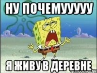 ну почемууууу я живу в деревне