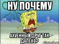 ну почему ахуенный друг так далеко?