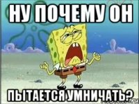 ну почему он пытается умничать?