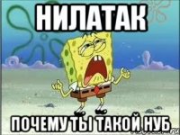 нилатак почему ты такой нуб