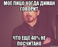 моё лицо когда диман говорит что ещё 40% не посчитано