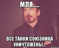 мля..... все танки союзника уничтожены...