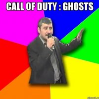 call of duty : ghosts 