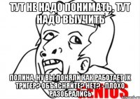 Тут НЕ НАДО понимать, тут надо ВЫУЧИТЬ Полина, ну вы поняли как работает JK тригер? Объясняйте? нет? - плохо разобрались