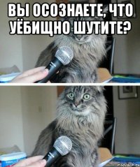 вы осознаете, что уёбищно шутите? 