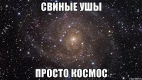 свиные ушы просто космос