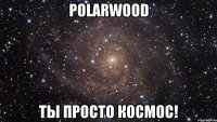 Polarwood Ты просто космос!