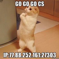 go go go cs ip:77.88.252.161:27303