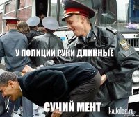  у полиции руки длинные сучий мент