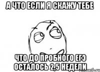 а что если я скажу тебе что до пробного егэ осталось 2,5 недели