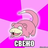  свежо