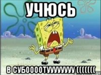 учюсь в субоооотуууууууу (((((((