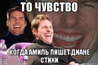 то чувство когда амиль пишет диане стихи