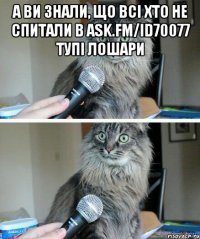 а ви знали, що всі хто не спитали в ask.fm/id70077 тупі лошари 