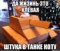 ДА ЖИЗИНЬ ЭТО КЛЁВАЯ ШТУКА В ТАНКЕ КОТУ