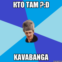 Кто Там ?:D kavabanga