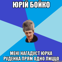 юрій бойко мені нагадуєт юрка руденка прям одно лиццо